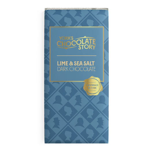 Lime & Sea Salt Dark Chocolate Bar