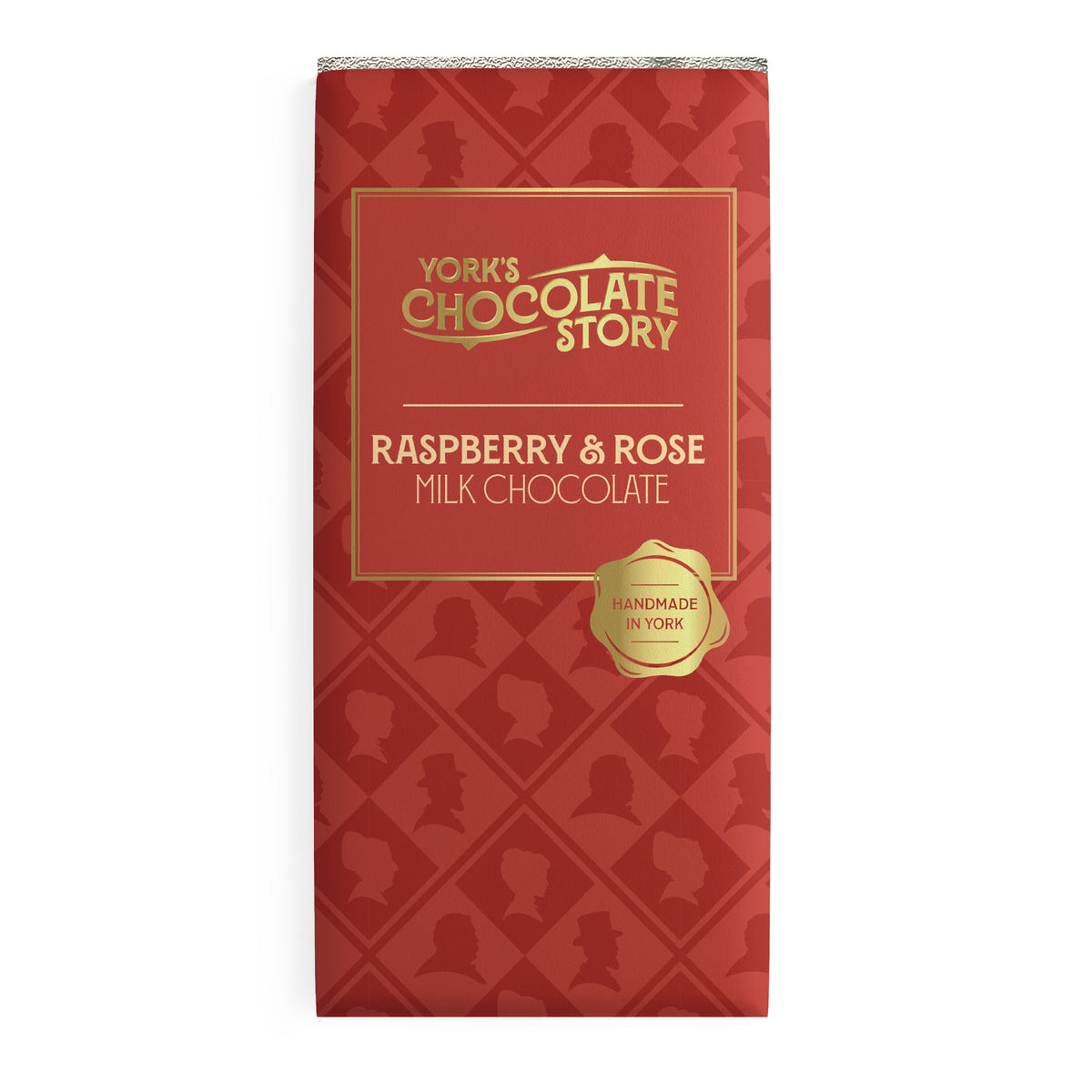 Raspberry & Rose Milk Chocolate Bar