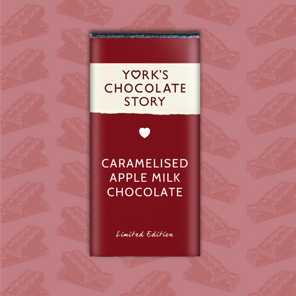 Caramelised Apple Milk Chocolate Bar