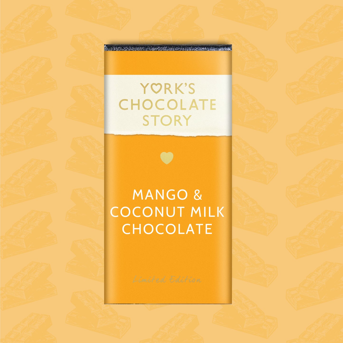 Mango & Coconut Milk Chocolate Bar