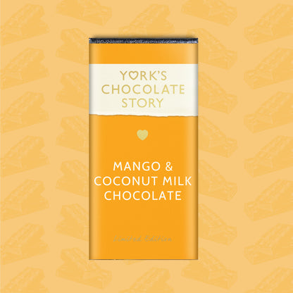 Mango & Coconut Milk Chocolate Bar