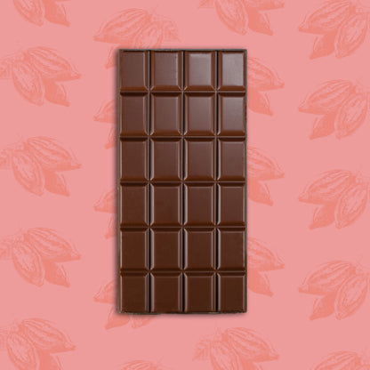 Rhubarb Gin Milk Chocolate Bar